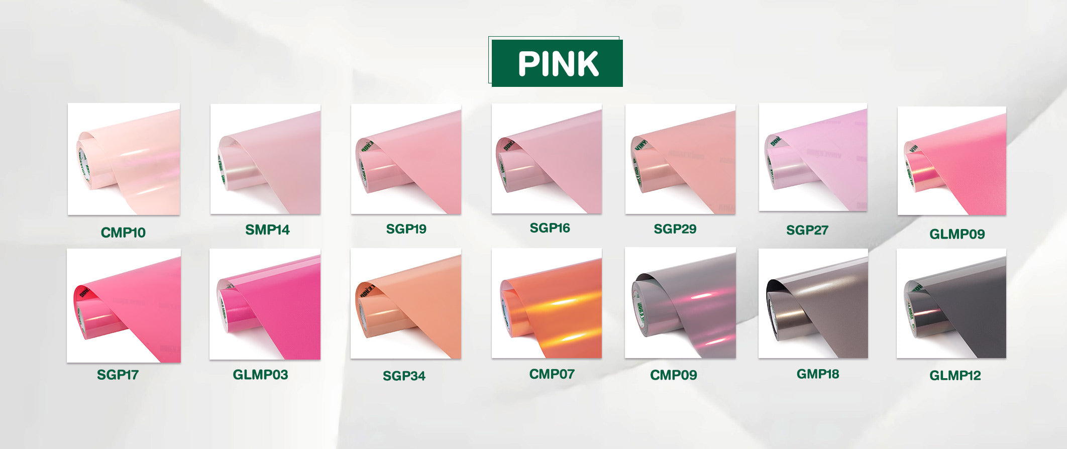 Rosa Vinylfolie