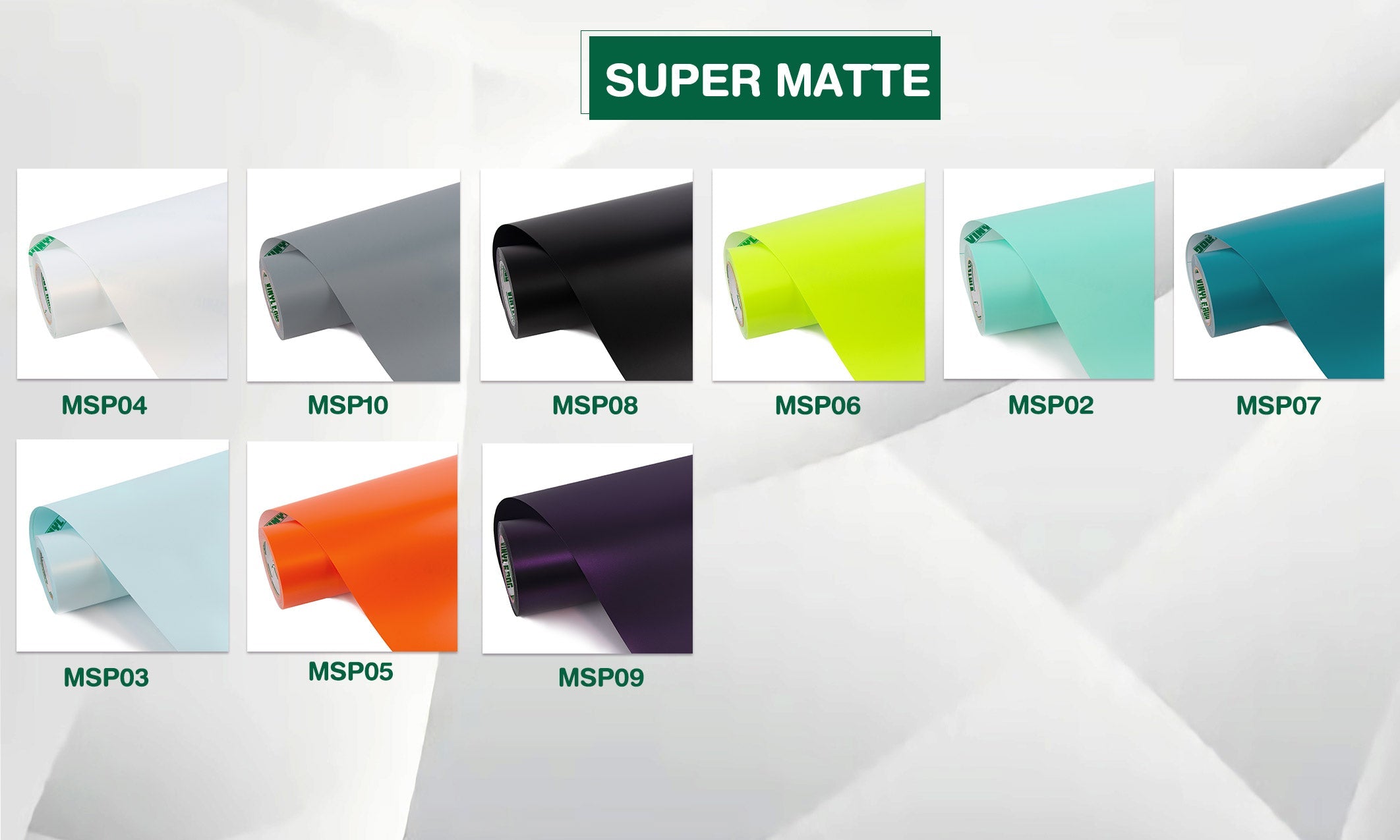 Supermatt Vinyl
