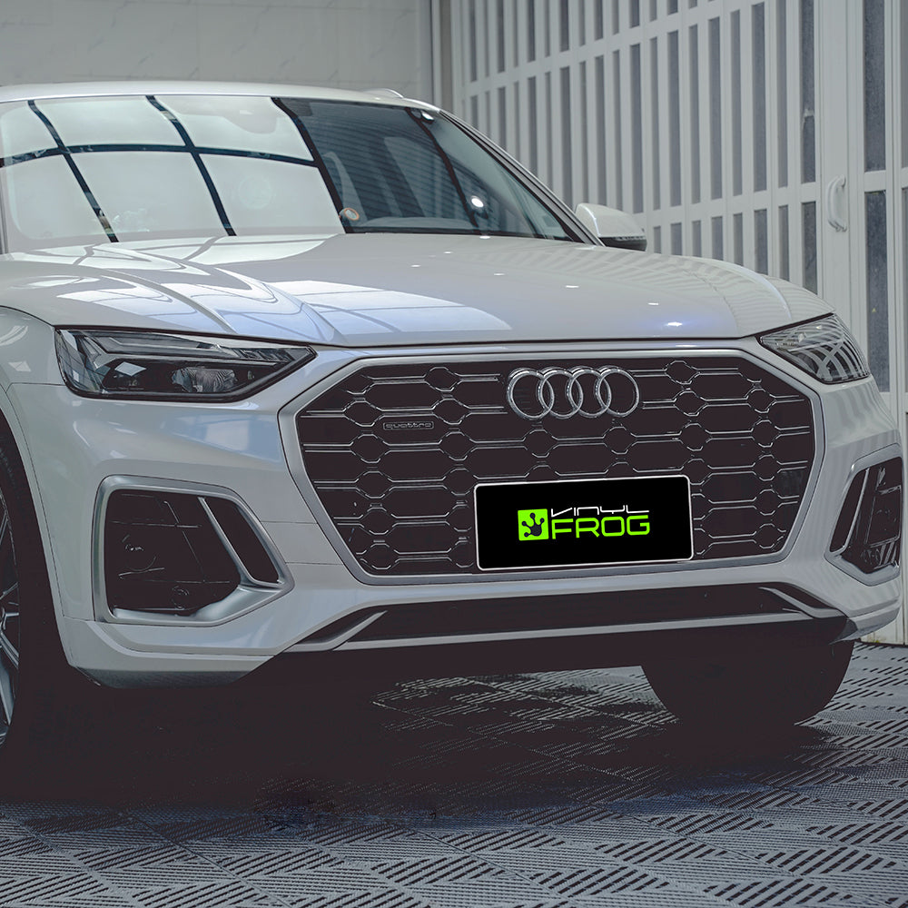 Glanz Weiss Blau Vinylfolie