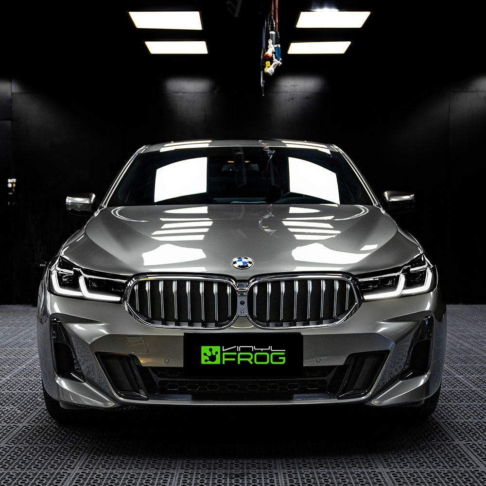 Glossy Metallic Liquid Silber Auto-Folie