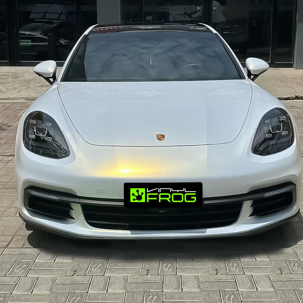 Glanz Weiss Gold Autofolie