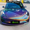 Regenbogen Metallic Majestic Dunkelgrau vinylfolie