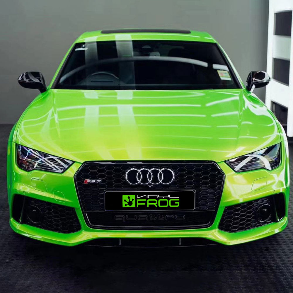 Candy-metallische Neon-Grüne Autofolie