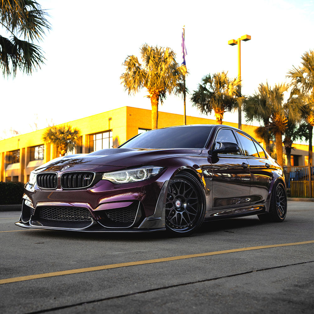 Glänzende metallische Pflaumenlila Autofolie