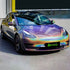 Regenbogen Metallic Majestic Dunkelgrau vinylfolie