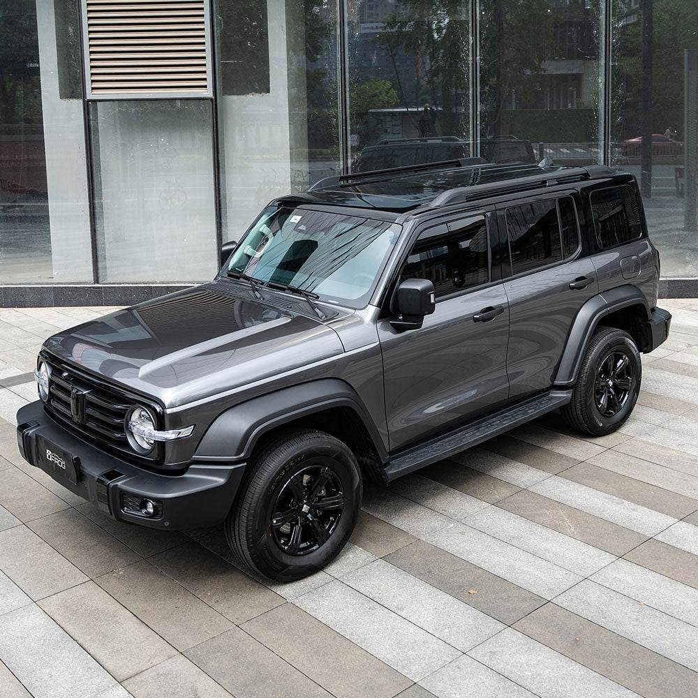 Glossy Metallic Stein Grau Auto-Folie