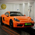 Hochglanz Orange Vinylfolie