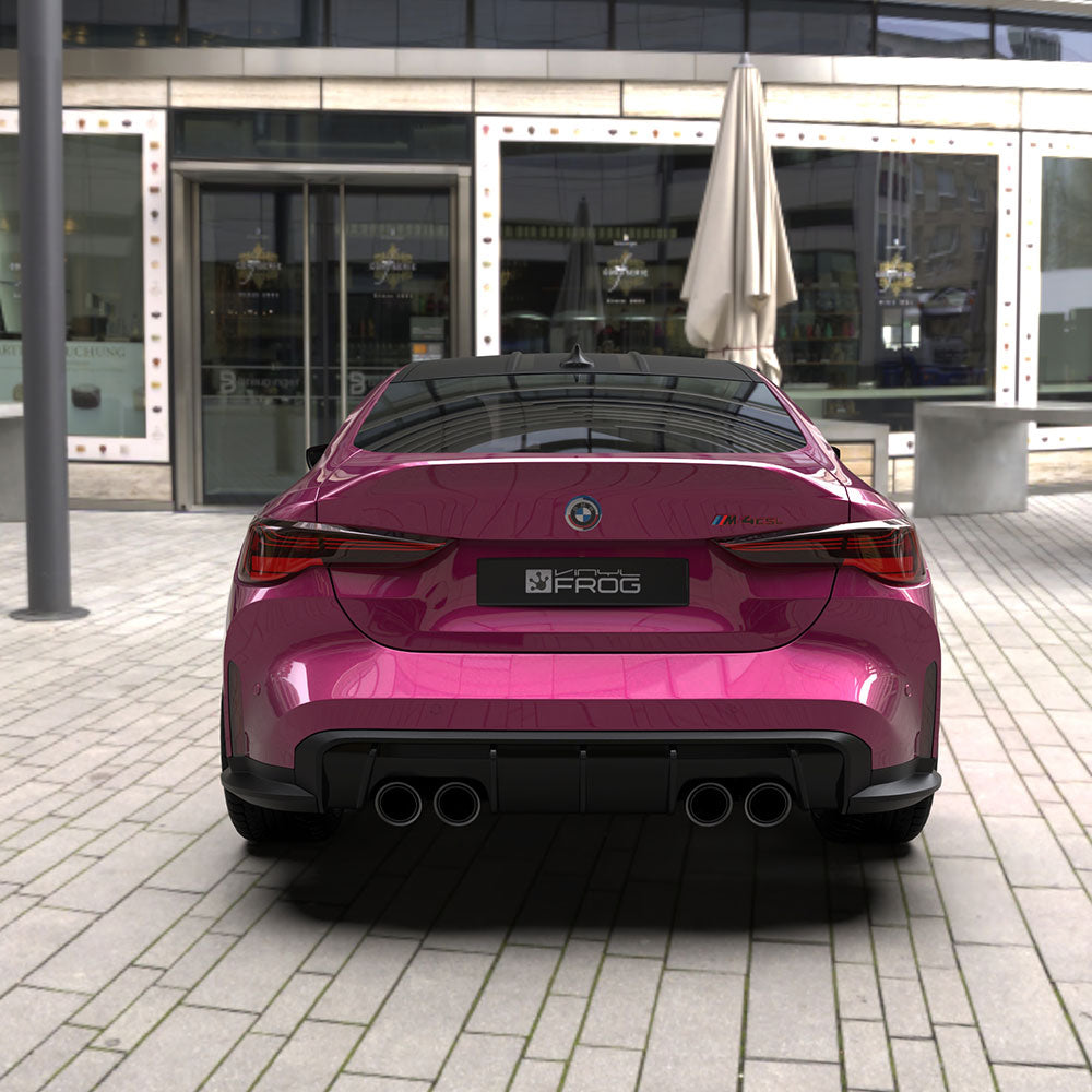 Glänzende metallische sattes Kastanienbraun Autofolie