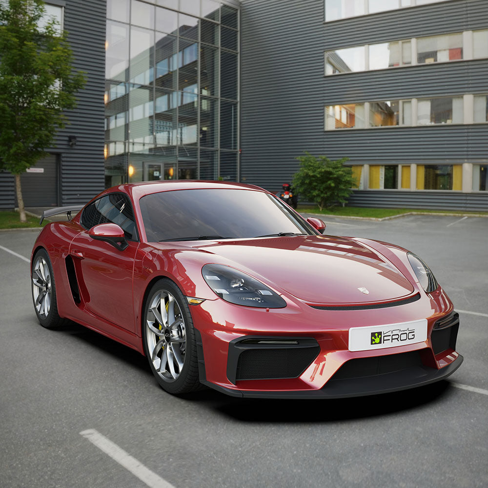 Glänzende Metallische Himbeerrot Auto-Folie