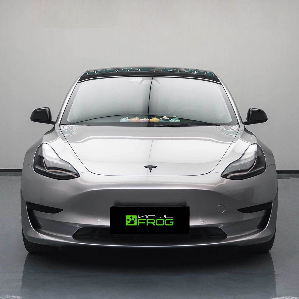 Glossy Metallic Unicorn Silber Auto-Folie