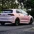 Candy-metallische pink-weiße Autofolie