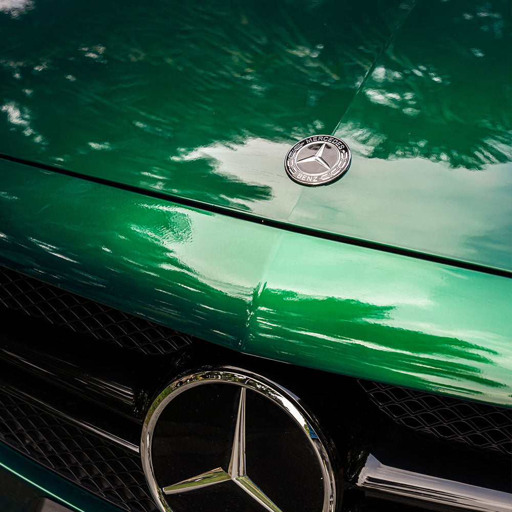 Glänzende metallische La Salle Grün Autofolie