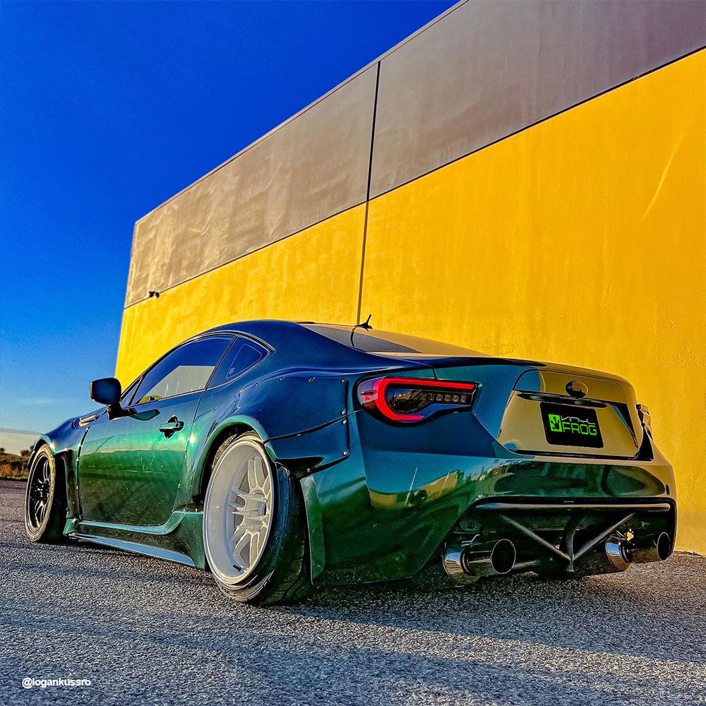 Glänzende metallische Gotland-Grün Autofolie