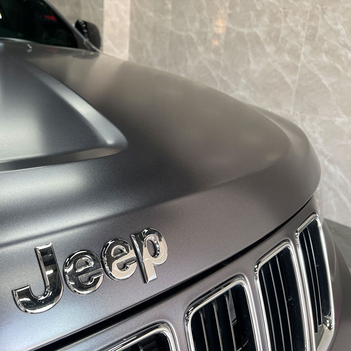 Matte-Metallic-Dunkel-Grau-Vinylfolie