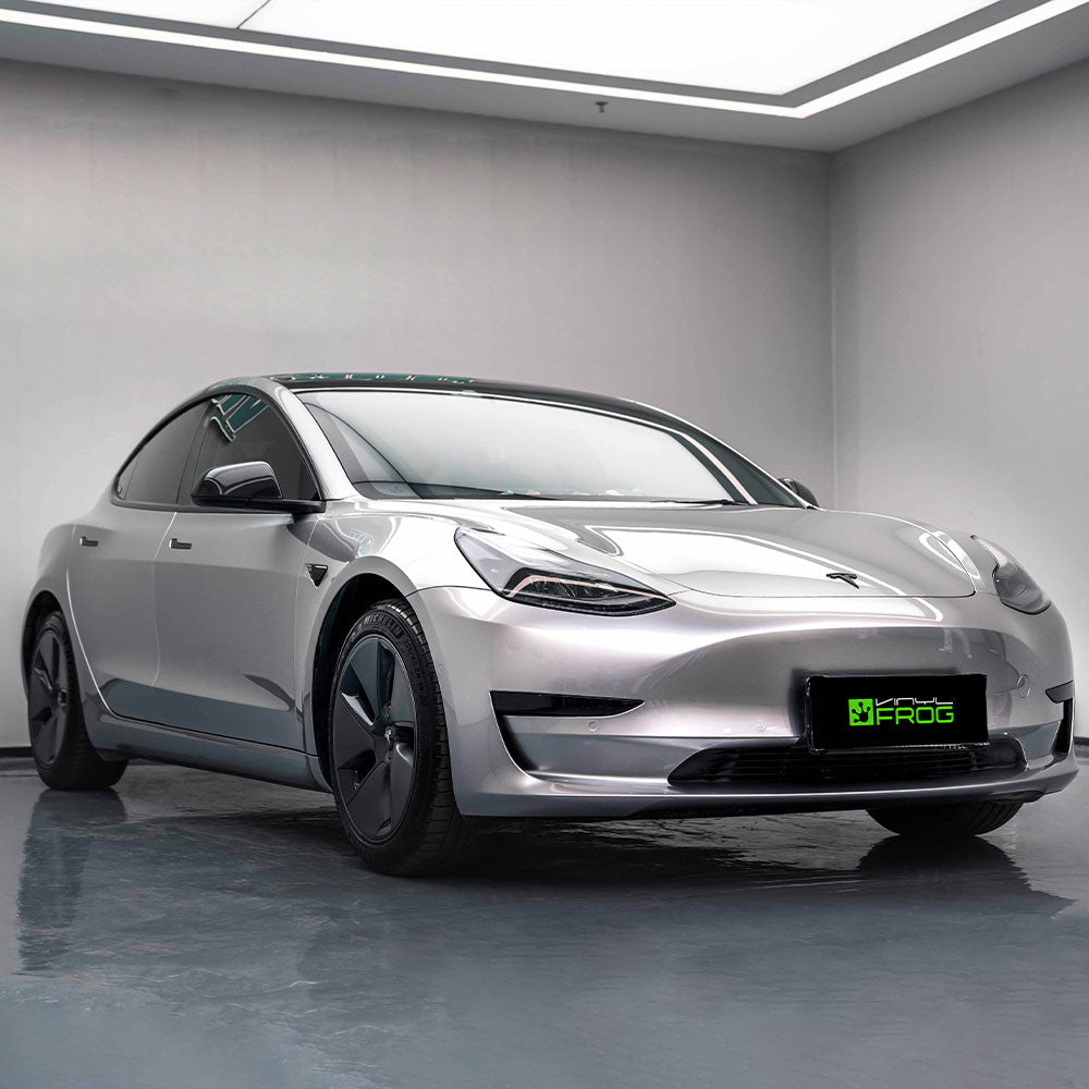 Glossy Metallic Unicorn Silber Auto-Folie