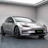 Glossy Metallic Unicorn Silber Auto-Folie