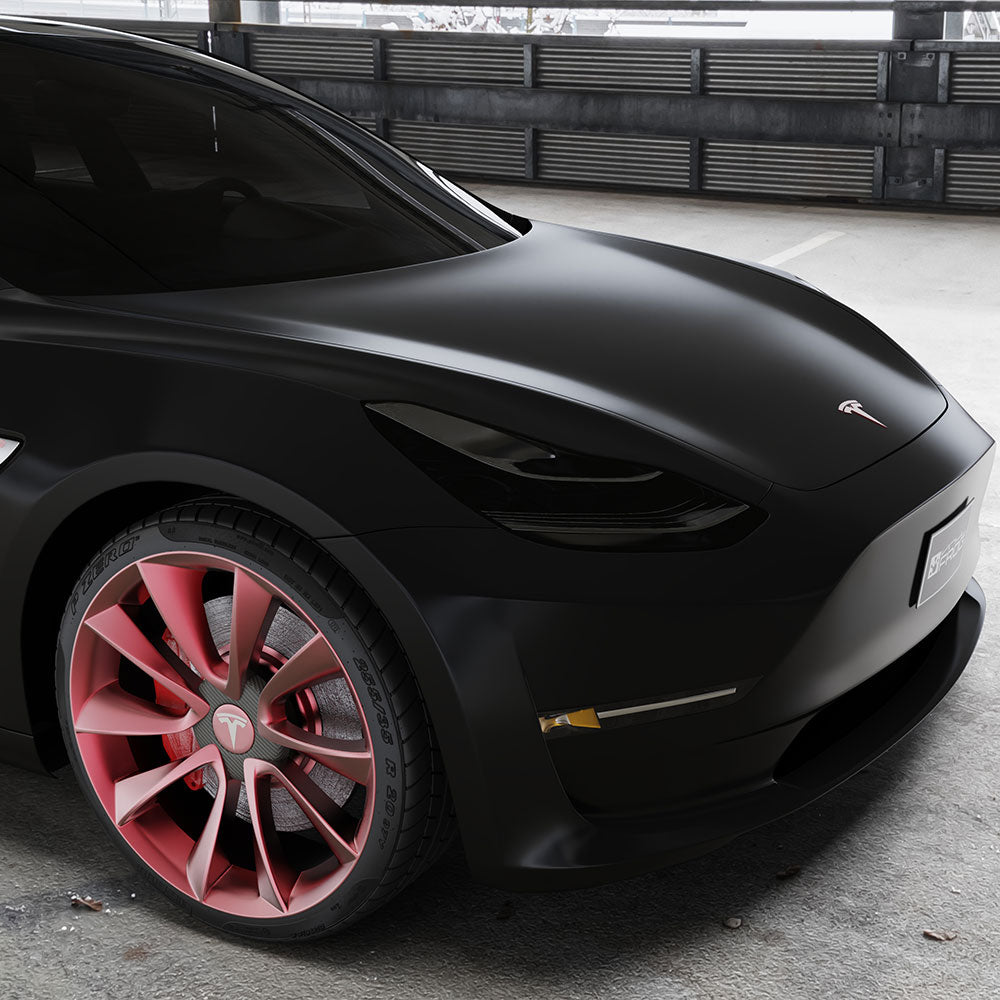 Matte Seiden Schwarz Vinylfolie