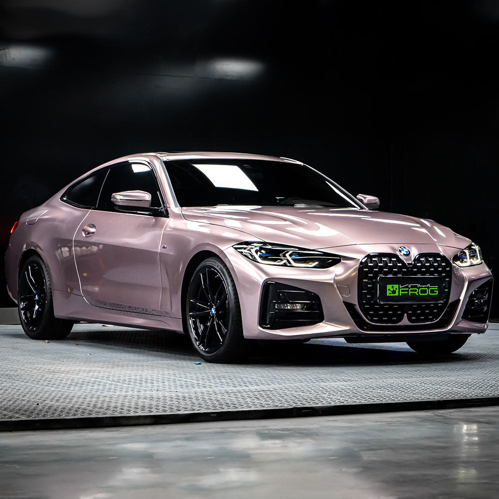 Glänzende Metallische Gefrorene Beere Auto-Folie