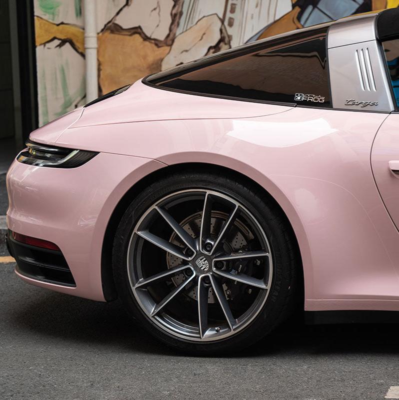 Hochglanz Ferkel Rosa Vinylfolie