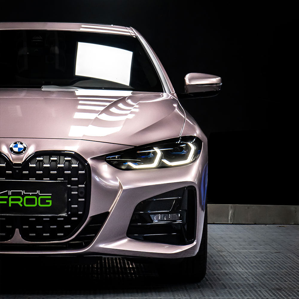 Glänzende Metallische Gefrorene Beere Auto-Folie