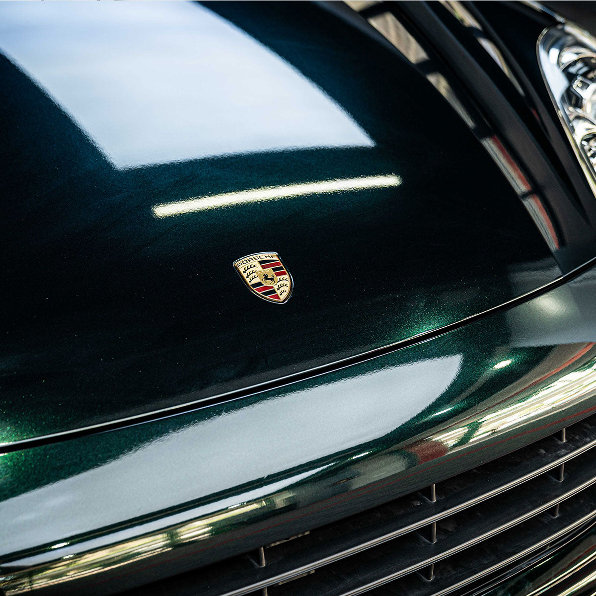 Glänzende Metallisch Königsgrün Autofolie