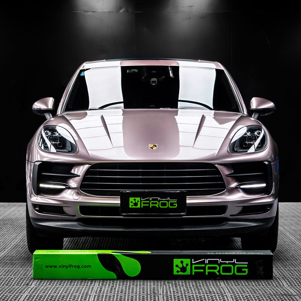 Glänzende Metallische Gefrorene Beere Auto-Folie