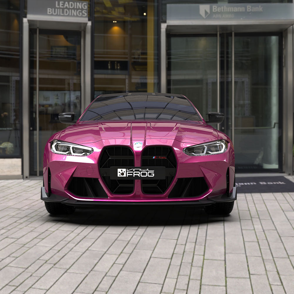 Glänzende metallische sattes Kastanienbraun Autofolie