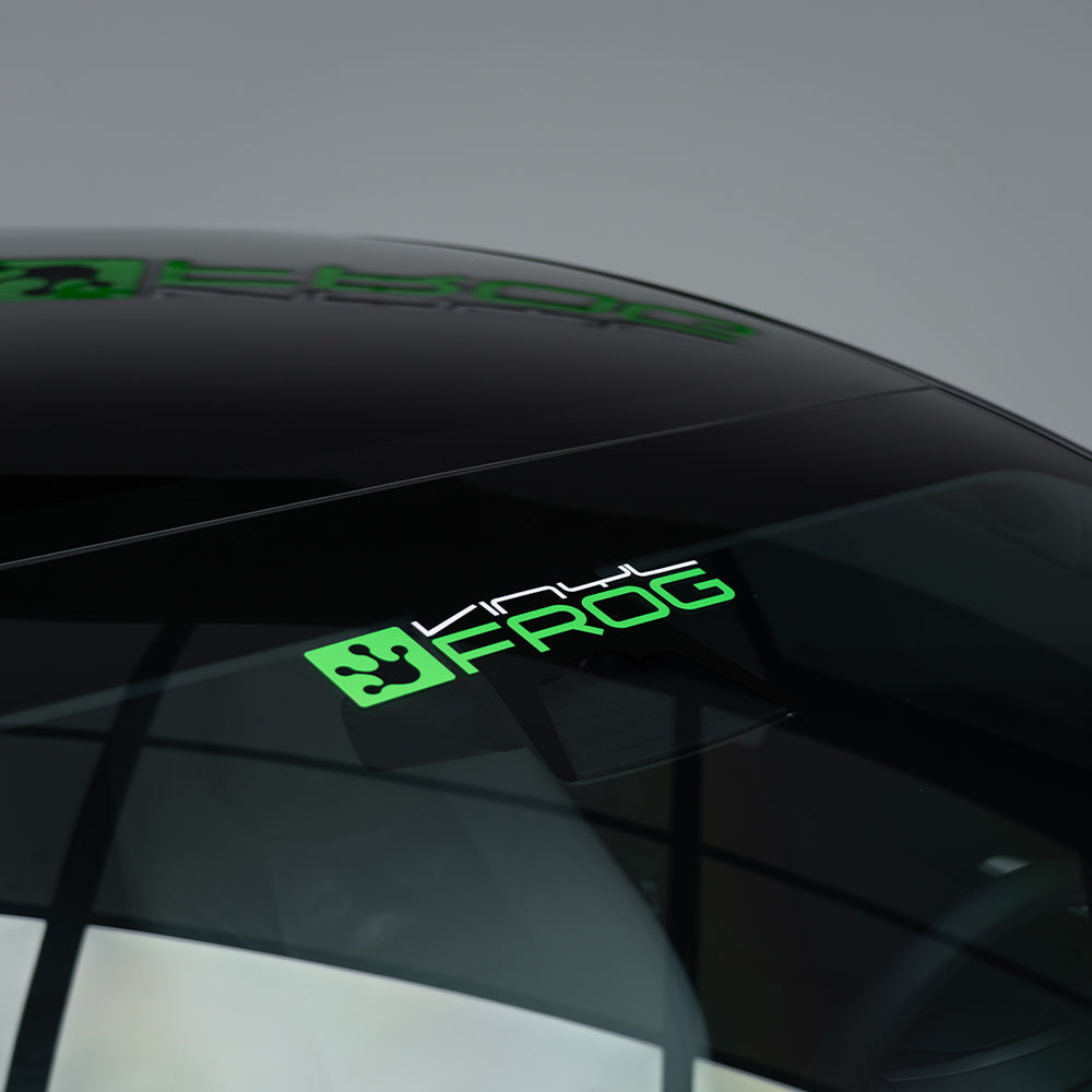 Vinyl Frog Aufkleber