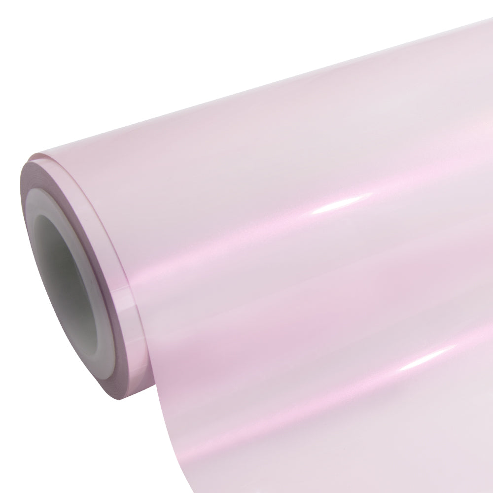 Candy-metallische pink-weiße Autofolie