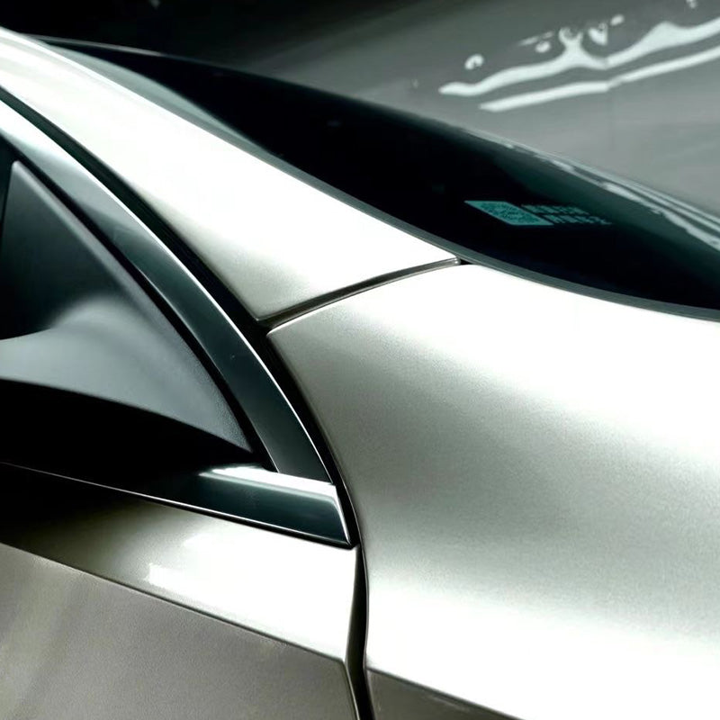 Glossy Metallic Champagner Silber Auto-Folie