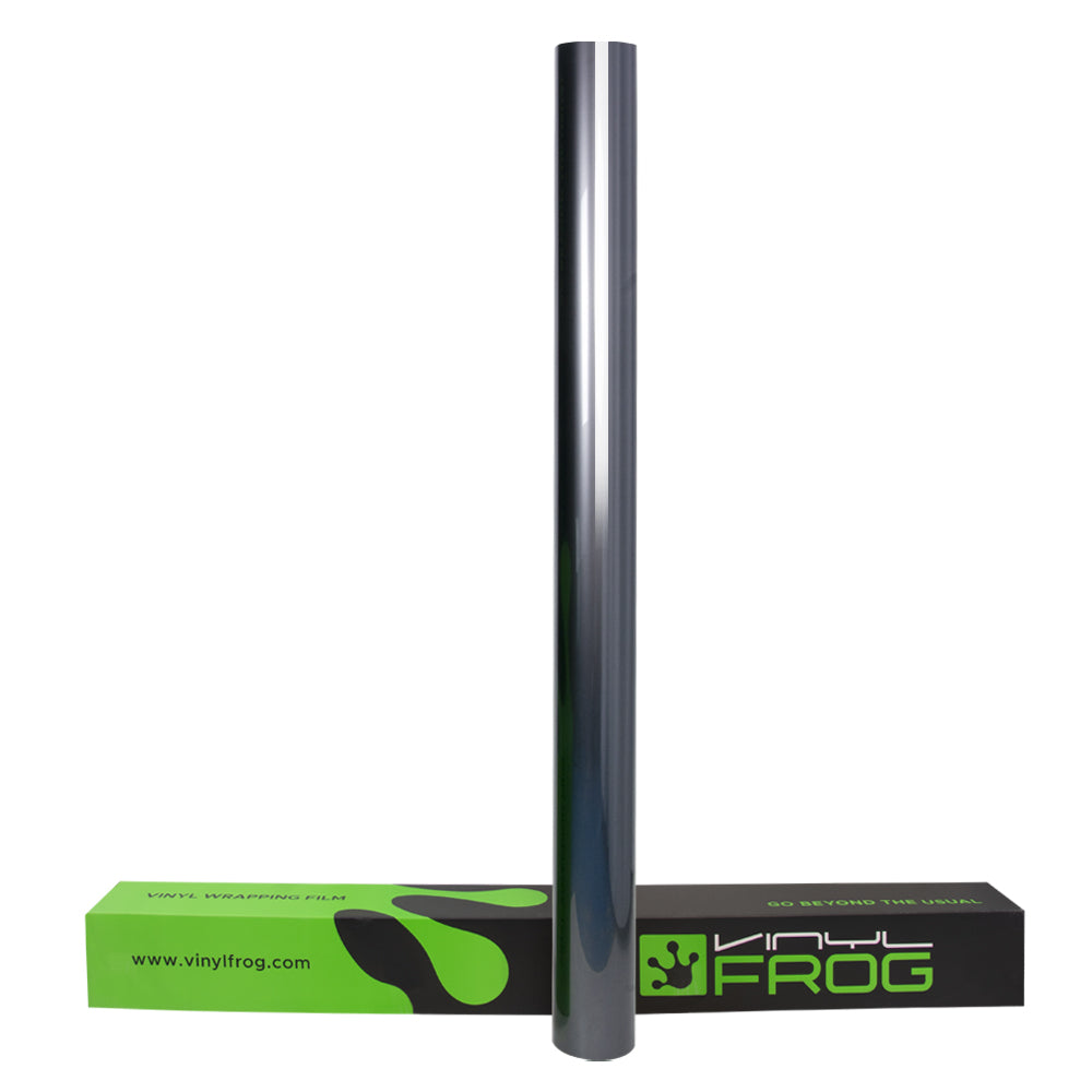 Glossy Metallic Stein Grau Auto-Folie