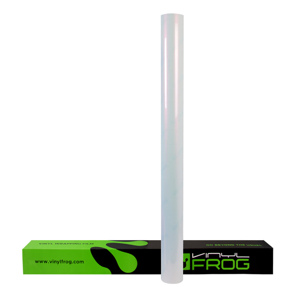 Glanz Weiss Rot Vinylfolie