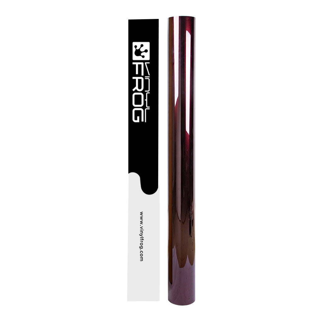 Glänzende Metallic-Schwarz-Rose-Farbige Lackschutzfolie