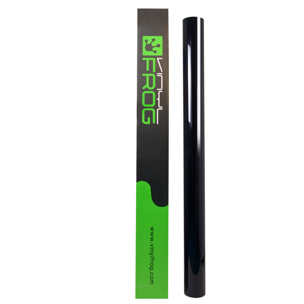 Glossy Metallic Glitzer Schwarz Blau Auto-Folie