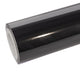 Glänzende Spirale Schwarze Carbonfaser Vinylfolie