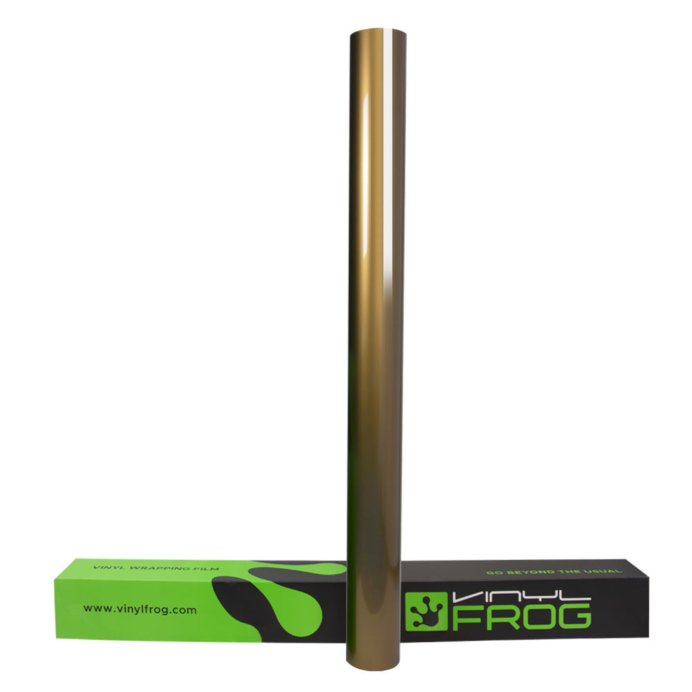 Glänzende Metallische Flüssige Chrom Auto-Folie