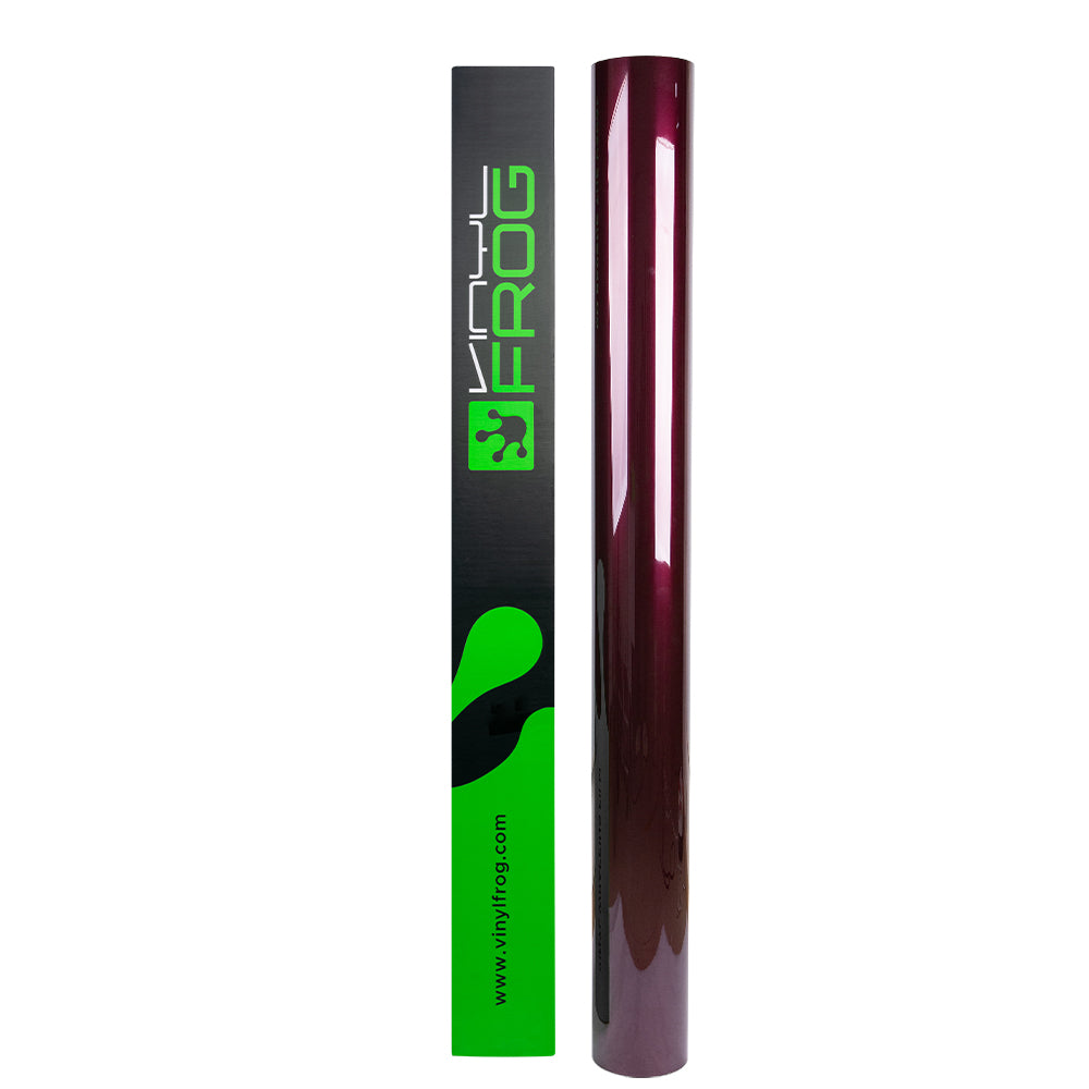 Glänzende metallische Pflaumenlila Autofolie