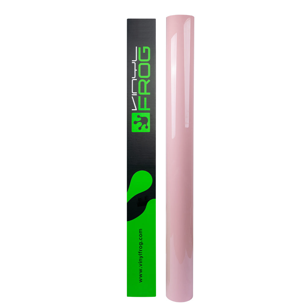 Superglanz Blassrosa Vinylfolie