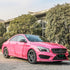 Glitzer Metallic Diamant Rosa Vinylfolie