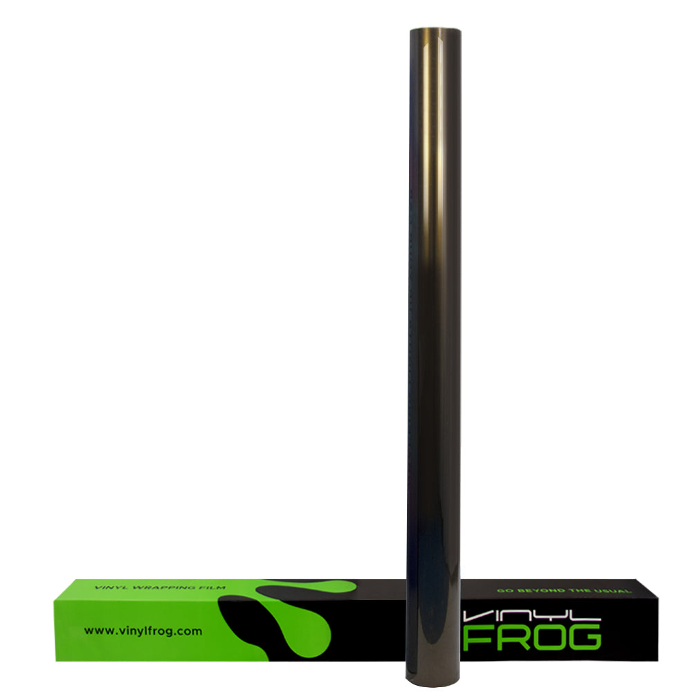 Glänzende Metallische Mitternachtsgold Auto-Folie