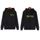 Vinylfrog Schwarzer Hoodie mit langen Ärmeln