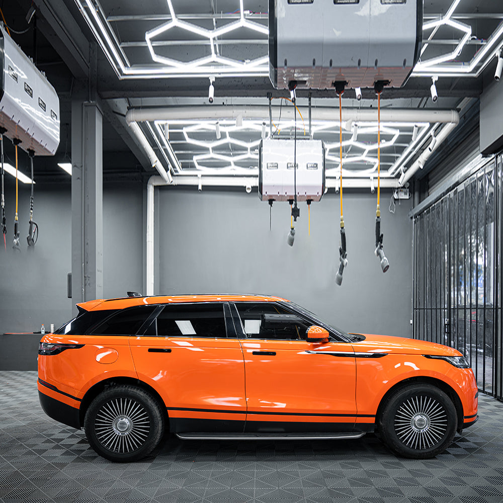 Hochglanz Orange Vinylfolie