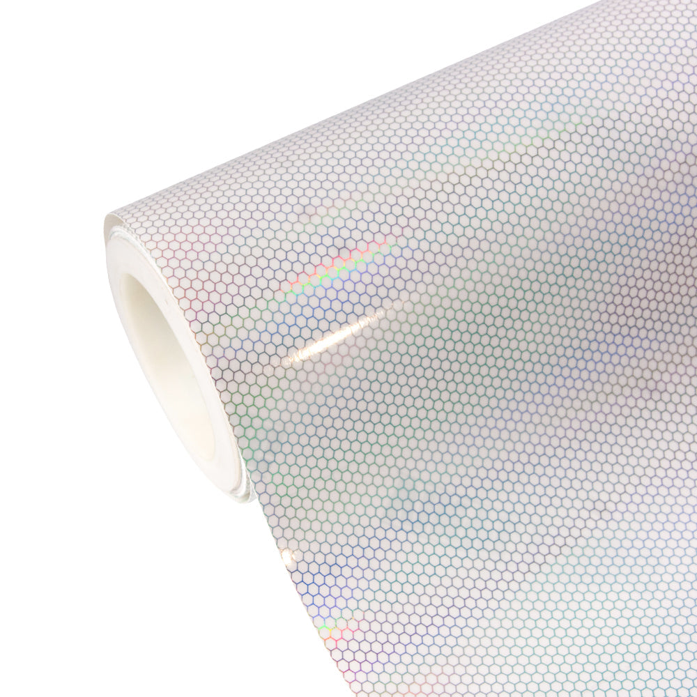 Klare Holografische Waben-Scheinwerferfolie mit Luftkanal-Papierliner