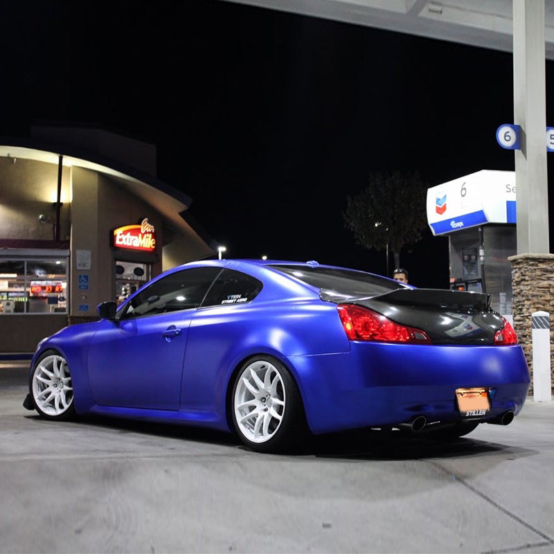 Satin-Chrom Blau Vinylfolie