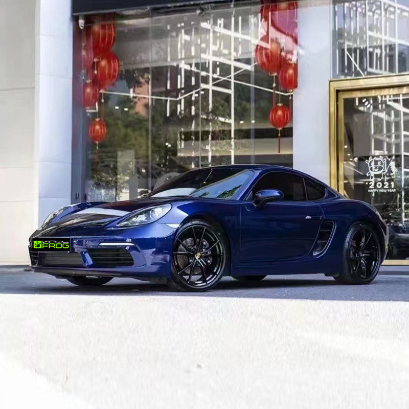 Glänzende Metallische Kobaltblau Auto-Folie