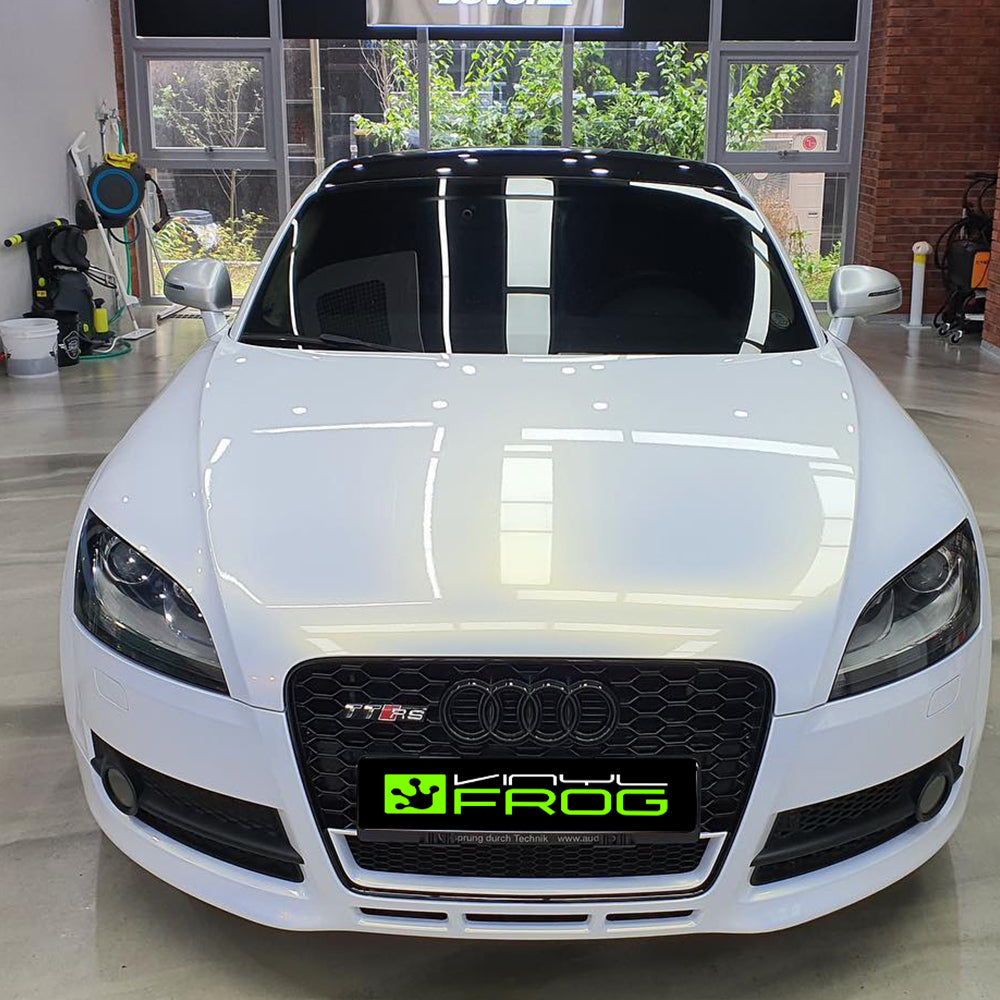 Glanz Weiss Gold Autofolie