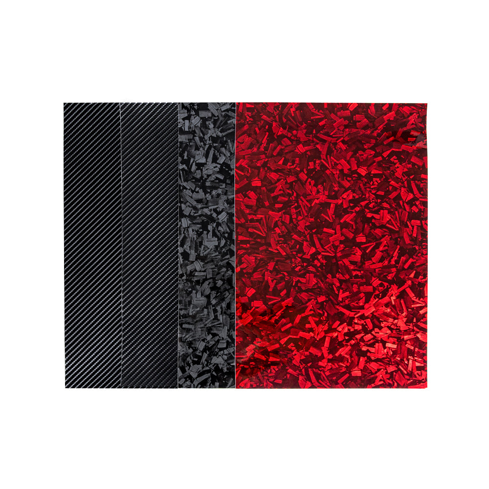 Carbonfaser-Vinyl-Wrap Muster im A4-Format
