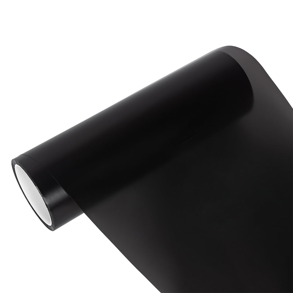 Matte tiefschwarze Scheinwerferfolie mit Selbstheilungseffekt