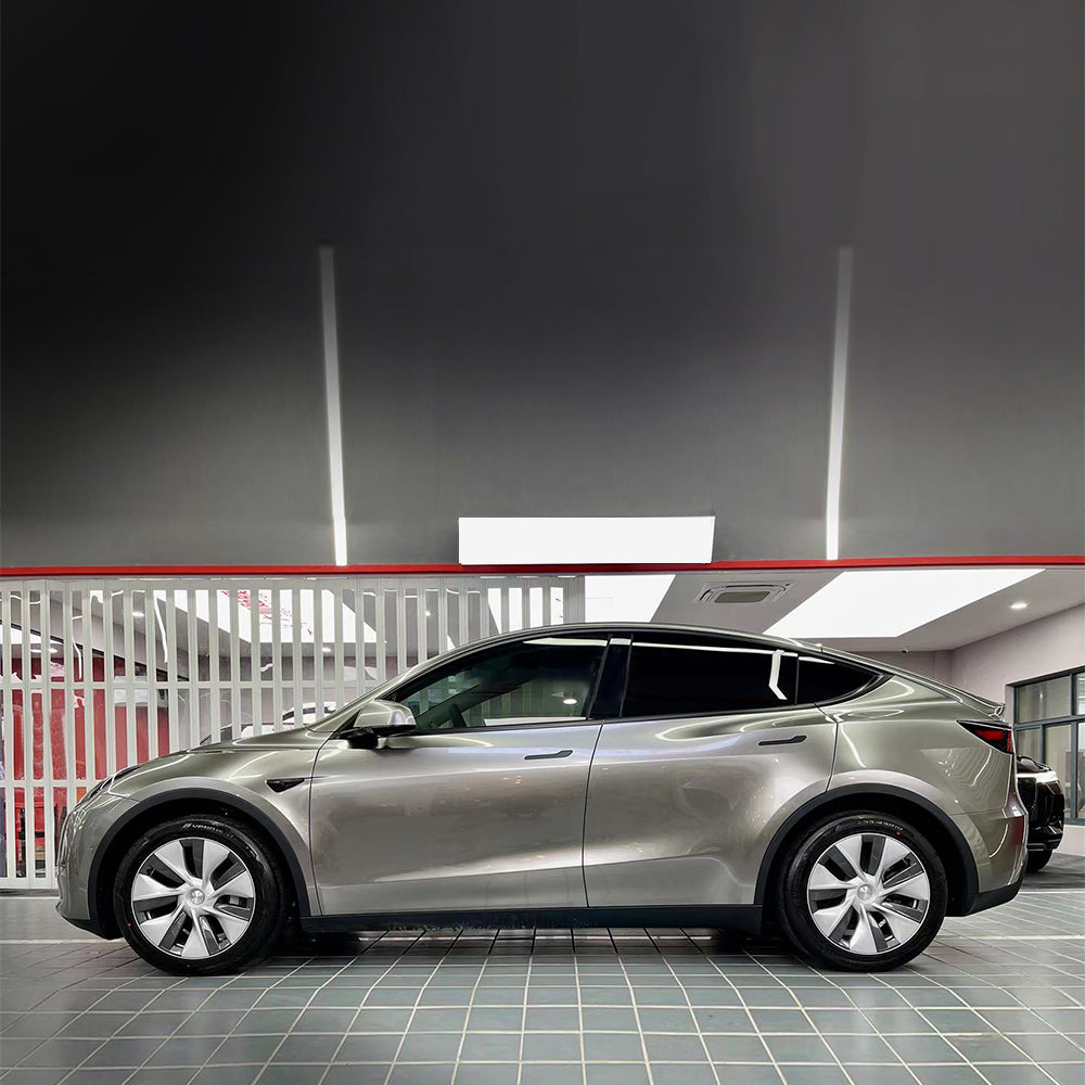 Glossy Metallic Liquid Silber Auto-Folie