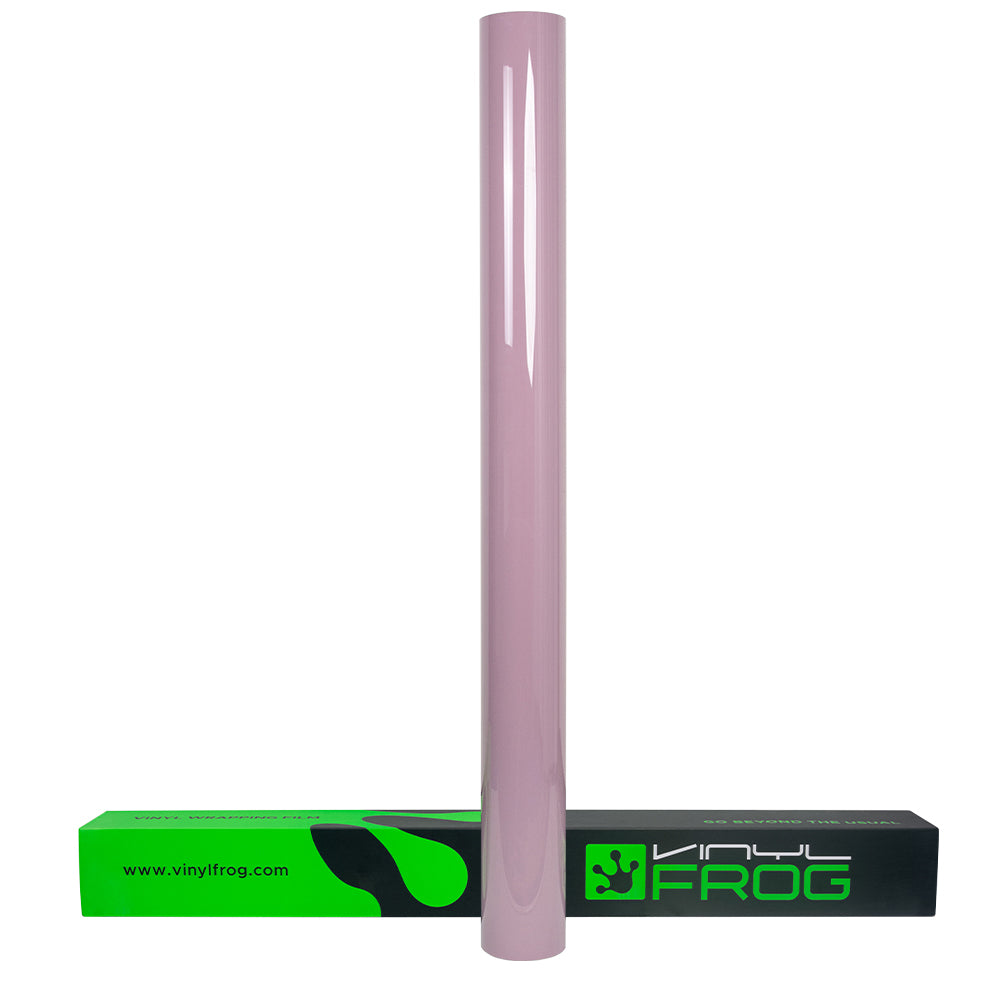 Hochglänzende Rosa-Lavendel Vinylfolie